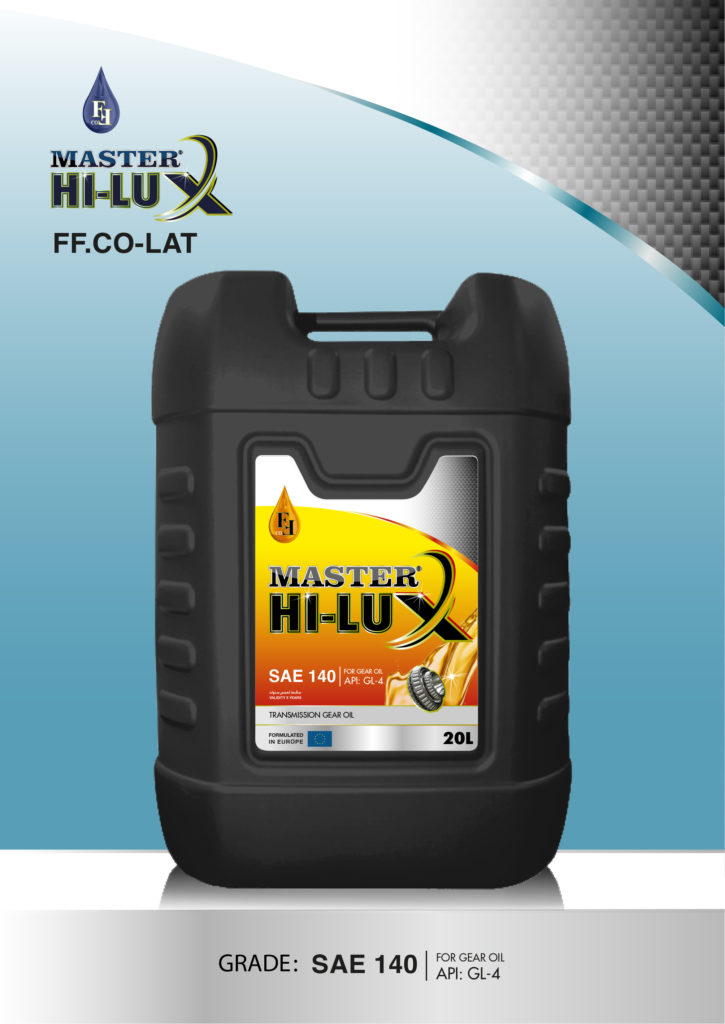 MASTER HI-LUX Transmission Gear OiL SAE 140 – 20L