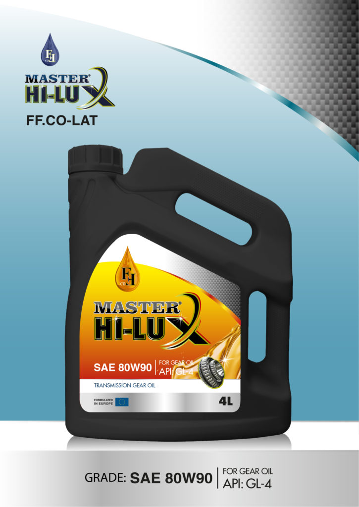 MASTER HI-LUX Transmission Gear OiL SAE 80W90 – 4L